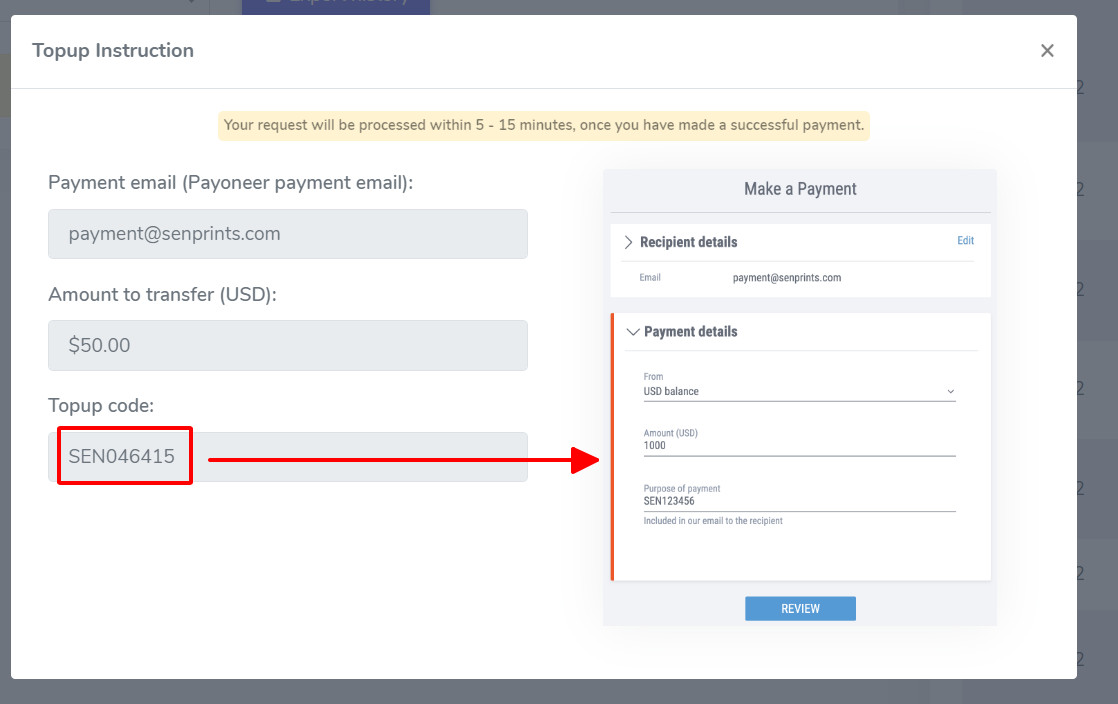 Top Up Serial Number Hướng dẫn Topup & Payout - Print On Demand Service